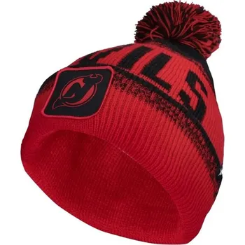 Čepice Čepice FANATICS NEW JERSEY DEVILS THRIVE CUFFED POM BEANIE UNI Červená, Černá