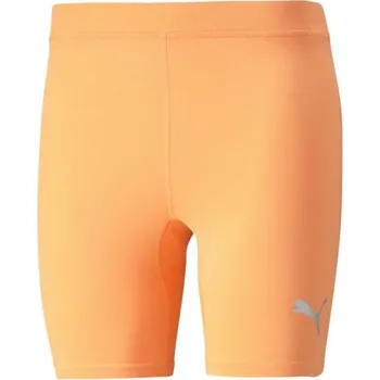 Pánské kraťasy Pánské kraťasy Puma LIGA BASELAYER SHORTS M Oranžová, Stříbrná