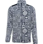 Pánská fleecová mikina ALPINE PRO EFLIN XXL Modrá, Bílá