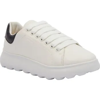 Dětská móda Dívčí tenisky Geox J PUFFYPOP 32 Bílá, Černá