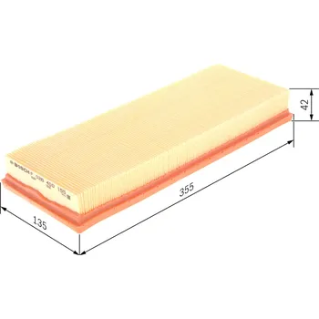 Vzduchový filtr Vzduchový filtr BOSCH F 026 400 155