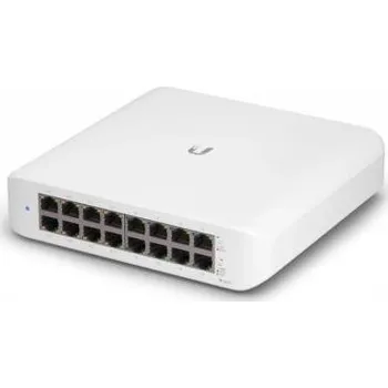Switch Ubiquiti UniFi Switch Lite 16 PoE Switch, 16× Gbit RJ45, 8× PoE 802.3at, 45W - POUŽITÉ USW-Lite-16-POE-VYP