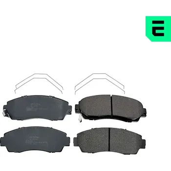 Brzdová destička Sada brzdových destiček, vždy 4 kusy v sadě OPTIMAL BP-12769