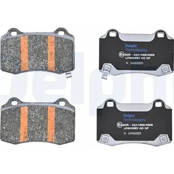 Brzdová destička Sada brzdových destiček, vždy 4 kusy v sadě DELPHI LP5009EV