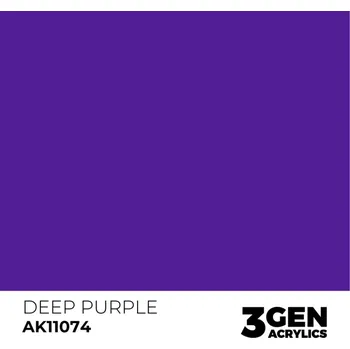 Modelářská barva AK Interactive Deep Purple AK11074 - 17 ml