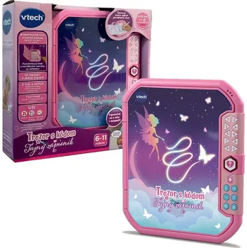 Zápisník Vtech Tajný zápisník trezor s kódem SK růžový