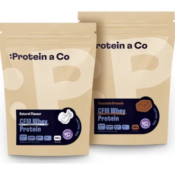 Protein Protein&Co Bezlaktózový CFM Whey Protein 2 kg - jahoda