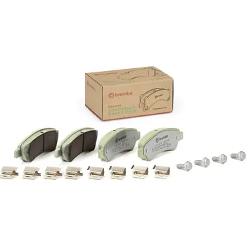 Brzdová destička Sada brzdových destiček, vždy 4 kusy v sadě BREMBO P 61 091G