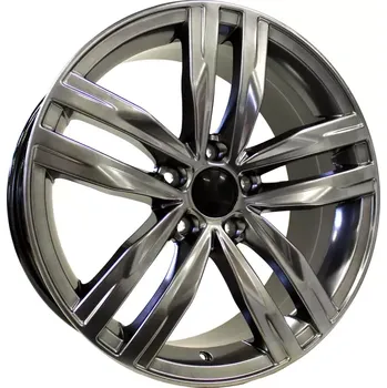 Disk Alu kola Racing Line XFC61, 18x8 5x112 ET44, titanová metalíza vhodné pro VW Passat B8 (2014-2023)