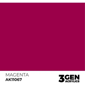 Modelářská barva AK Interactive Magenta AK11067 - 17 ml