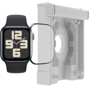 AlzaGuard Flexglass s Dust-free aplikátorem pro Apple Watch 40 mm