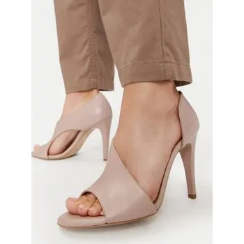 Dámská obuv Sandály R.Polański 0720 Béžová 41