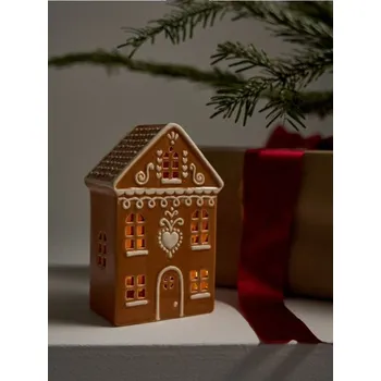 Lampička Sinsay - LED lampička ve tvaru domečku - hnědá - 551FS-88X - 551FS-88X-ONE