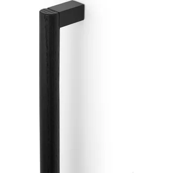 Nábytkové kování Nábytková úchytka VIEFE ETO 0591 rozteč 320 mm, délka 335 mm černá dřevo+al