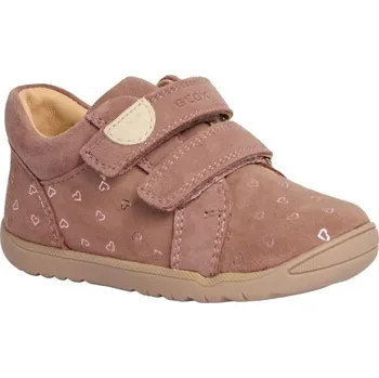 Dívčí obuv Dívčí volnočasová obuv Geox B MACCHIA 26 Růžová, Hnědá