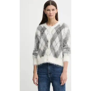 Dámský svetr Kardigan Calvin Klein Jeans LV044E317G šedá 90X, vel. S