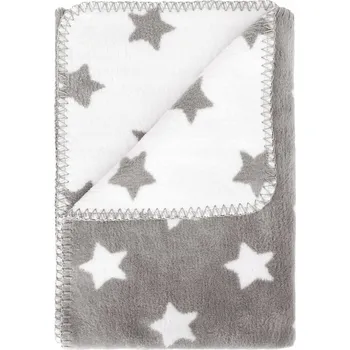 Dětská deka KIDSME Dětská deka Pro Miminka 100% Bio Bavlna 75x100cm Šedá
