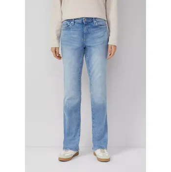 Dámská móda s.Oliver džíny s rovnými nohavicemi Beverly světle modré Velikost: 40/30