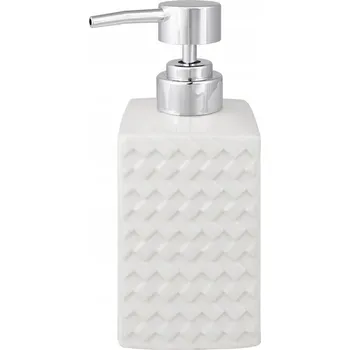 Dávkovač mýdla Ruční dávkovač mýdla stojící AWD Interior 300 ml bílý