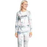 Dámské termo tričko Meatfly Capa bílá/růžová/šedá L