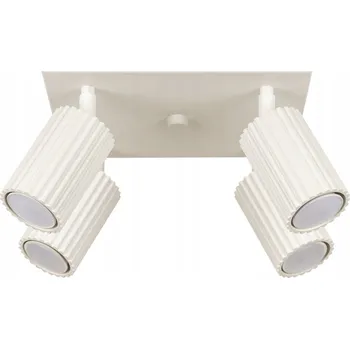 Stropní Svítidlo KARBON 4 béžový minimalistický lampa s nastavitelným stínidlem pro osvětlení