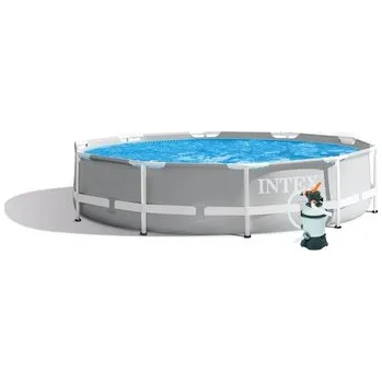 Bazén INTEX Prism Frame 3,05 x 0,76m písková filtrace 2m3/hod