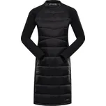 Dámské zateplené šaty ALPINE PRO OMERA M-L Černá