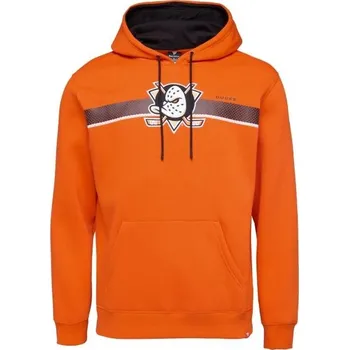 Pánská mikina Mikina FANATICS ANAHEIM DUCKS WRIST SHOT HOODIE M Oranžová, Mix