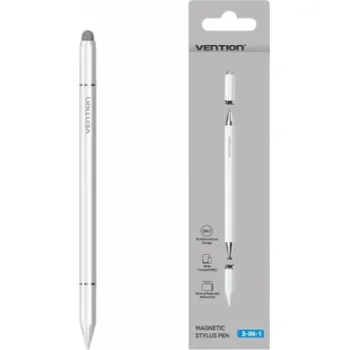 Magnetický stylus Vention 3v1 WHITE