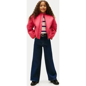 Pánská bunda Tommy Hilfiger Bunda bomber KG0KG08927 Růžová Regular Fit 8Y