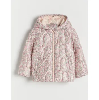 Dívčí bunda Reserved - Prošívaná bunda s kapucí - vícebarevná - 9685X-MLC - 9685X-MLC-80