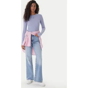 Dámská halenka Tommy Jeans Halenka DW0DW20178 Modrá Slim Fit M