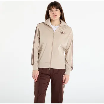 Dámská mikina Mikina adidas Firebird Track Top Loose Stone Khaki/ White XS