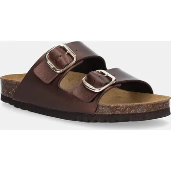 Dámské pantofle Pantofle Scholl JOSEPHINE F321661071 hnědá 89X, EUR 37