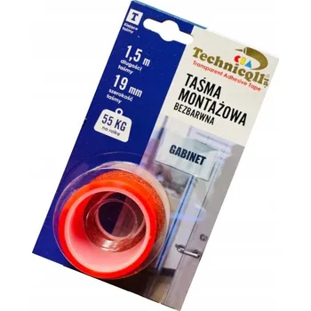 Lepicí páska Oboustranná lepicí páska Technicqll 19 mm x 1,5 m