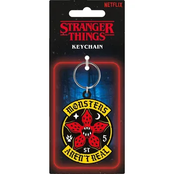 Přívěsek Na Klíče gumová na klíče Things Demogorgon Klíčenky na batoh