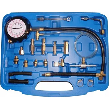 Autodiagnostika Měřič tlaku vstřikování benzínu s koncovkami 0-150 PSI