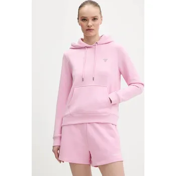 Dámská mikina Mikina Guess Jeans W4YQ04.KC811 růžová 30X, vel. S