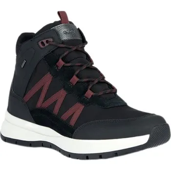 Dámská obuv Dámské volnočasové boty Geox D BRAIES 39 Černá, Červená, Bílá