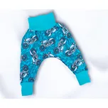 Dětské rostoucí tepláky baggy 56 68 Velikost: 56/68 motorky Dětské tepláky