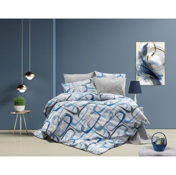 Povlečení Bavlněné povlečení Ovály Velikost: 70x90, 140x200 cm