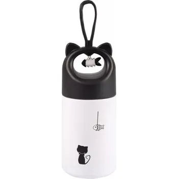 Termoska Termoláhev ALBI THERMOS 330 ML OS Bílá, Černá