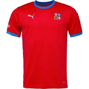cyklistický dres Pánský házenkářský dres Puma HOME JERSEY M XL Červená