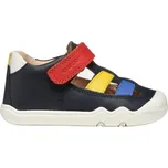 Chlapecká volnočasová obuv Geox B STEPPIEUP 20 Tmavě modrá, Mix