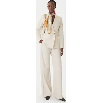 Dámské kalhoty Marella Palazzo kalhoty Sequoia 2613131211 Bílá Wide Leg 46