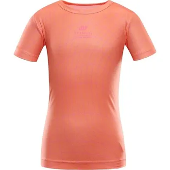 Chlapecké oblečení Dětské triko ALPINE PRO BASIKO 140/146 Oranžová