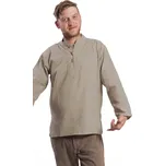 Košile Nepál / ETNO KURTA béžová M