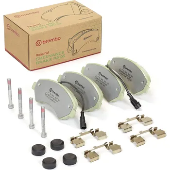 Brzdová destička Sada brzdových destiček, vždy 4 kusy v sadě BREMBO P 23 136G