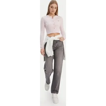 Pánské džíny Tommy Jeans Jeansy Kira DW0DW22424 Šedá Straight Fit 34_32