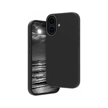 Pouzdro na mobilní telefon dbramante1928 Roskilde - Zadní kryt pro mobilní telefon - IKONA - kompatibilita s MagSafe - recyklovaný plast, ICON - půlnoční - pro Apple iPhone 16